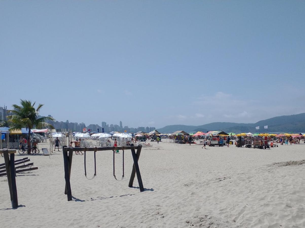 Apto Em Santos, Condominio Frente Ao Mar, Garagem, Internet 250Mb, Wifi E Netflix Gratis, Smart Tv, 1 Dorm Santos  Exterior foto
